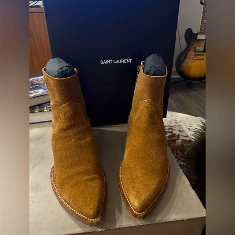 ysl boots mens lukas|Saint Laurent Lukas Boots .